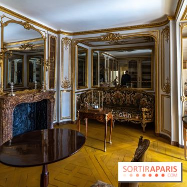 Les appartements de Madame Du Barry restaurés au Château de Versailles - bibliothèque