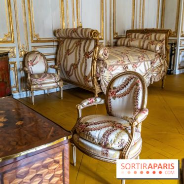 Les appartements de Madame Du Barry restaurés au Château de Versailles  - chambre - li