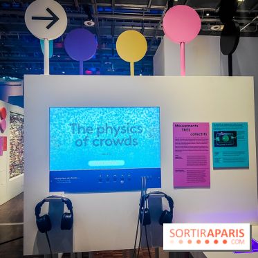 Foules, l'exposition interactive de la Cité des Sciences et de l'Industrie - nos photos