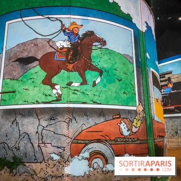 Tintin, l'aventure immersive à l'Atelier des Lumières : l'exposition insolite à vivre - nos photos