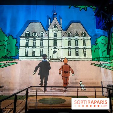 Tintin, l'aventure immersive à l'Atelier des Lumières : l'exposition insolite à vivre - nos photos