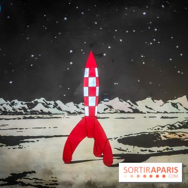 Tintin, l'aventure immersive à l'Atelier des Lumières : l'exposition insolite à vivre - nos photos