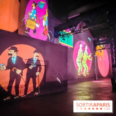 Tintin, l'aventure immersive à l'Atelier des Lumières : l'exposition insolite à vivre - nos photos