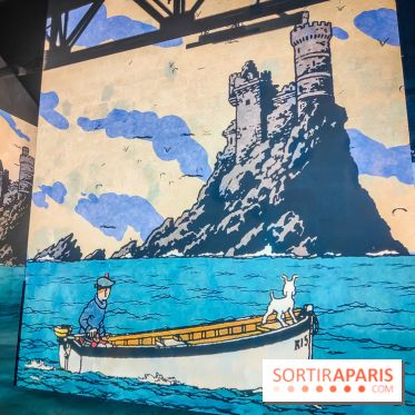 Tintin, l'aventure immersive à l'Atelier des Lumières : l'exposition insolite à vivre - nos photos