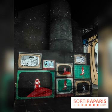 Tintin, l'aventure immersive à l'Atelier des Lumières : l'exposition insolite à vivre - nos photos