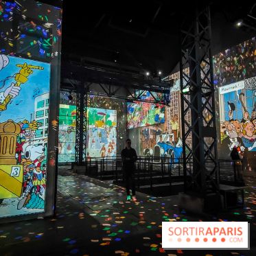 Tintin, l'aventure immersive à l'Atelier des Lumières : l'exposition insolite à vivre - nos photos