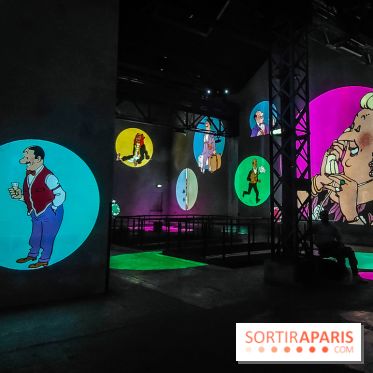 Tintin, l'aventure immersive à l'Atelier des Lumières : l'exposition insolite à vivre - nos photos