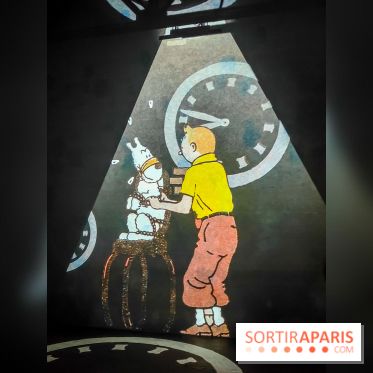 Tintin, l'aventure immersive à l'Atelier des Lumières : l'exposition insolite à vivre - nos photos