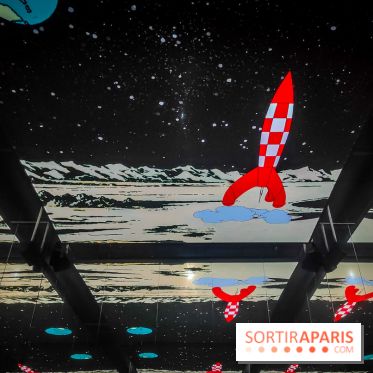 Tintin, l'aventure immersive à l'Atelier des Lumières : l'exposition insolite à vivre - nos photos