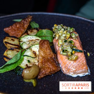 Nessia, le bistrot de chef - Paris 3e - plat saumon