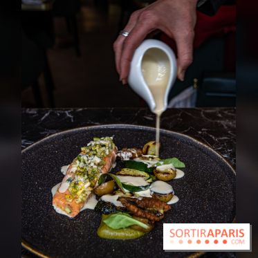 Nessia, le bistrot de chef - Paris 3e - saumon confit
