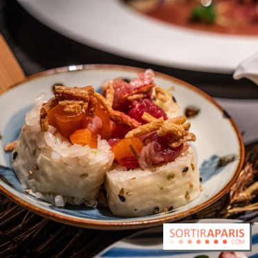 Akira Back - déjeuner en 45 mn - maki