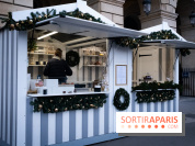 Le chalet gourmand de l'Hôtel de Crillon sur la place de la Concorde pour ce Noël 2022