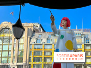 Yayoi Kusama face à la Samaritaine