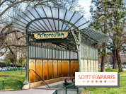 Le dernier édicule de type B d'Hector Guimard - Métro Porte Dauphine