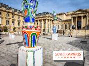 Exposition à l'Assemblée nationale : Alexandre Benjamin Navet décore la cour du Palais Bourbon  - IMG20230320100422