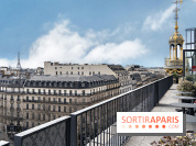 Bar Perché, café littéraire - terrasse du Printemps Haussmann  - B5FFB4C6 3B10 4491 B378 114B3E7E4891