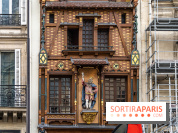 Façade alsacienne classée à Paris - McDo Saint-Lazare -  A7C6685