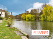 Moret-sur-Loing - citée médiévale - plus beaux détours de France - bord du Loing