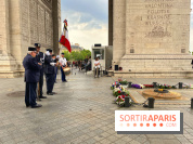flamme soldat inconnu Arc de Triomphe