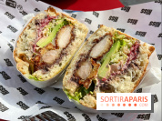 Kiss - Sandwich poulet frit, avocat, focaccia