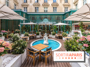 La Terrasse des Roses au Westin Paris Vendome, le patio floral confidentiel