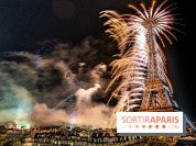 Feu d'artifice du 14 juillet de Paris 2024, les photos