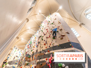 Climbing District Sèvres-Lecourbe, la salle d'escalade dans l'ancienne église Sainte-Rita dans le 15e