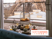 Le tea time éphémère face à la Tour Eiffel au Pullman