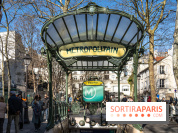 Station Abbesses - métro parisien