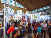 Salon Solidart Paris : La 4ème édition de « Solid’Art Paris » se tient du 1er au 4 mai 2025 au Carreau du Temple - 2022 PH5 ©Nicolas Simon