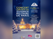 Concert caritatif du Gouverneur militaire de Paris aux Invalides le 3 décembre 2026