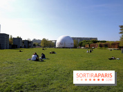Ballon de Paris au parc André-Citroën : nos photos du gonflement - Ballon de Paris Generali 1
