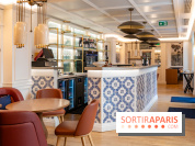 Maison Delano restaurant et terrasse cachée Paris 8e - bar