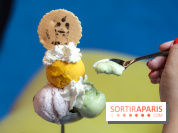 Le pop-up de glace Café Isaka à la Samaritaine avec salon de thé