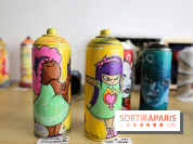 Les Bombasphères : nos photos de l'expo de street art à la Lab Galerie à Paris