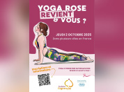 Yoga Rose - Affiche yoga rose 2025 fondation