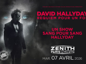 David Hallyday : Requiem pour un fou au Dôme de Paris et en tournée dans toute la France !