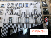 Daniel Buren et Miles Greenberg, nos photos de l'expo au Reiffers Art Inititiatives à Paris