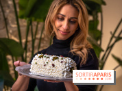 Bûche de Noël Paris-Brest pistache et tropicale de Nour Kandler - Lalla Coffee - A7C02400