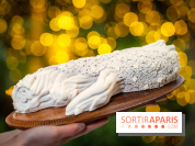 Le tea time de Noël du George V 2025, les photos - buche de noël