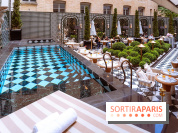 La terrasse jardin du Sax Hotel avec piscine - les photos