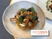Niní Restaurant - Aubergine marinée, mûres, labneh