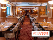 Doobie's : salle de restaurant aux banquettes et tables dressées