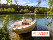 Balade en bateau au Port de Valvins-les-bains, Pays de Fontainebleau : la Seine et ses Affolantes