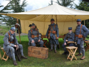Reconstitution historique au Musée de la Grande Guerre