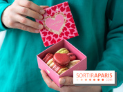 Saint-Valentin chez Ladurée 2024 : le coffret de macarons cœur