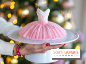 La Bûche de Noël 2025 du Café de la Paix spécial Belle aux Bois Dormant  : l'Adage à la Rose