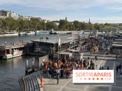 Un défilé flottant sur la Seine pour célébrer l’ouverture du 1er mandir traditionnel d’Ile-de-France