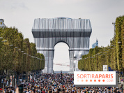 L'Arc de Triomphe empaqueté, hommage à Christo réussi